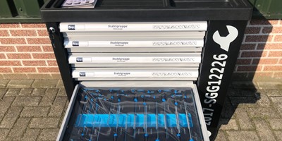 GRATIS GEVULDE GEREEDSCHAPSWAGEN