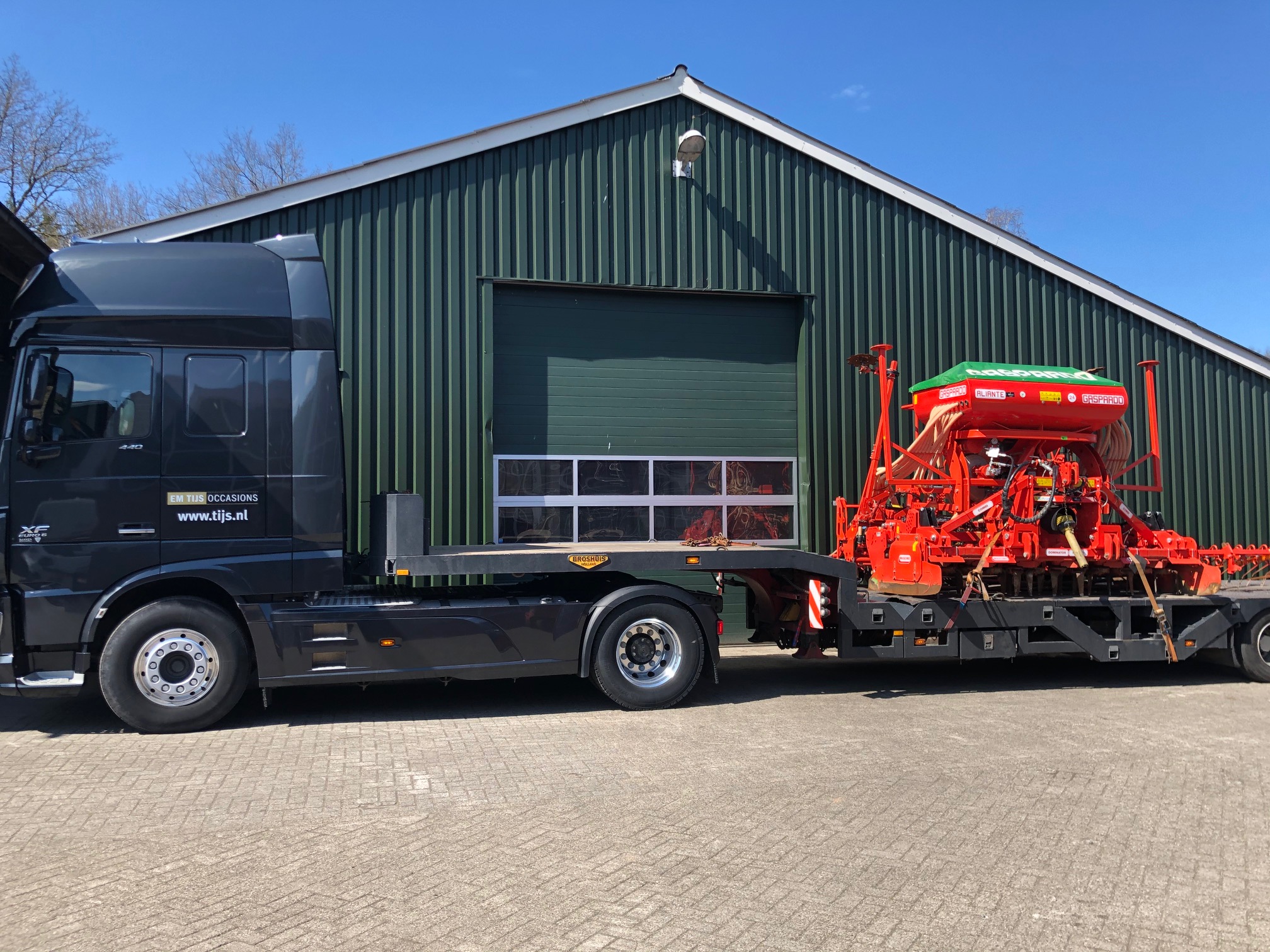 MASCHIO GASPARDO ZAAIMACHINE KLAAR VOOR TRANSPORT 