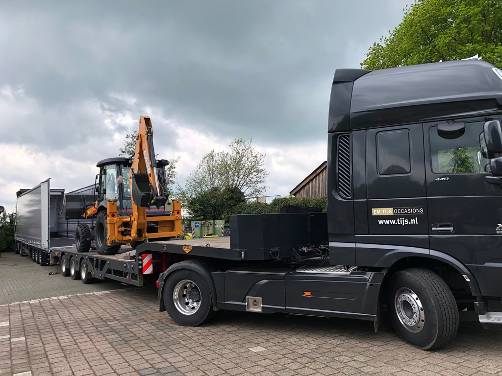 CASE 770 - EX PRO laadgraaf combinatie 