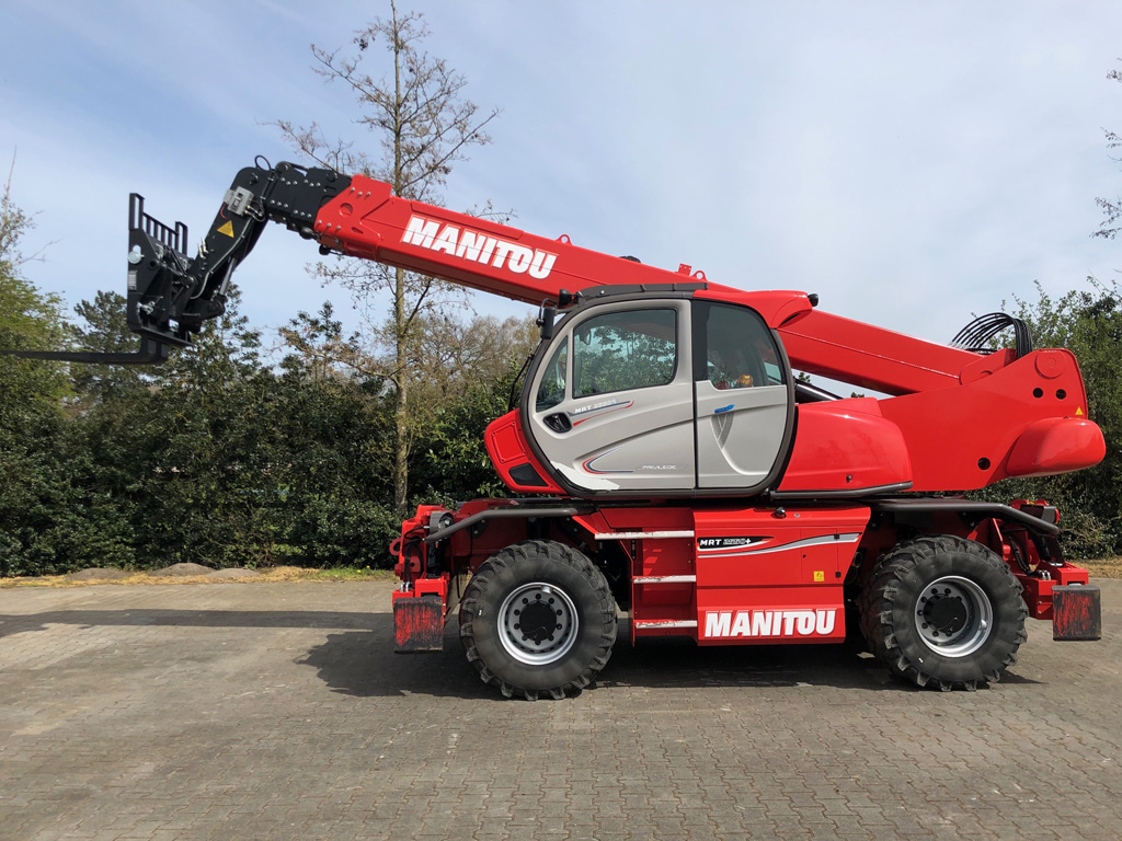 MANITOU MRT 2550 PRIVILEGE PLUS verkocht naar de UK 