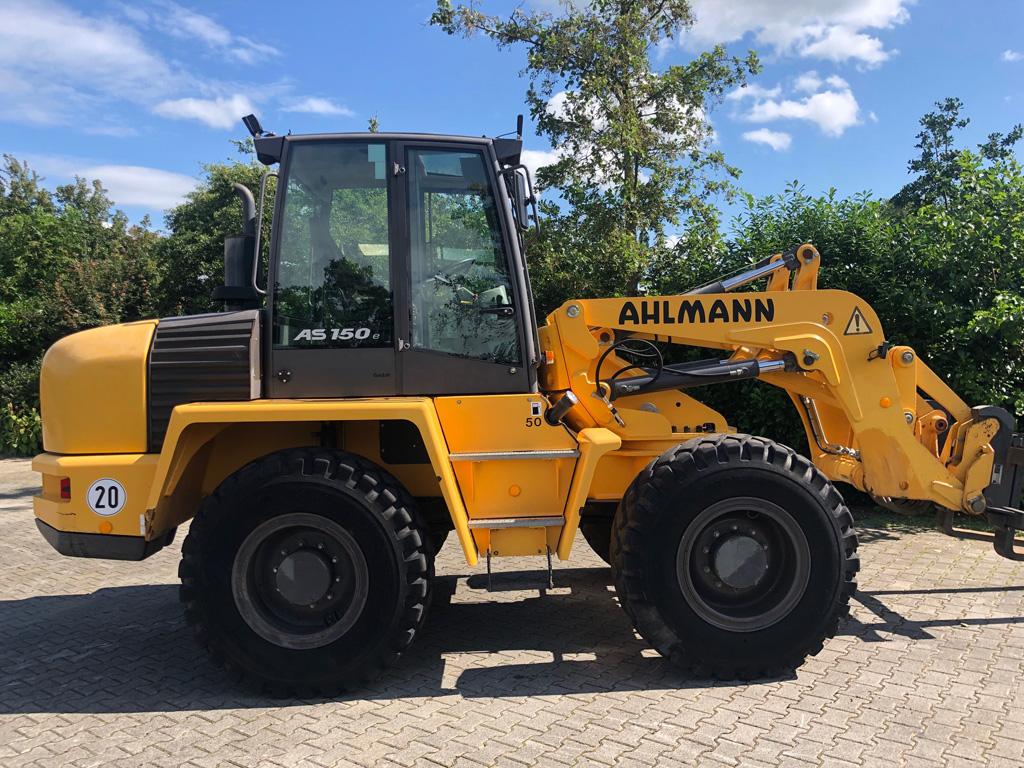 VERKOCHT AHLMAN zwenklader shovel 
