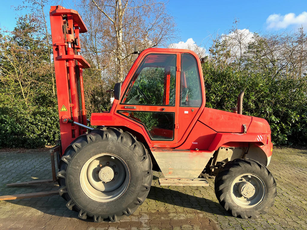 Manitou heftruck verkocht naar Texel