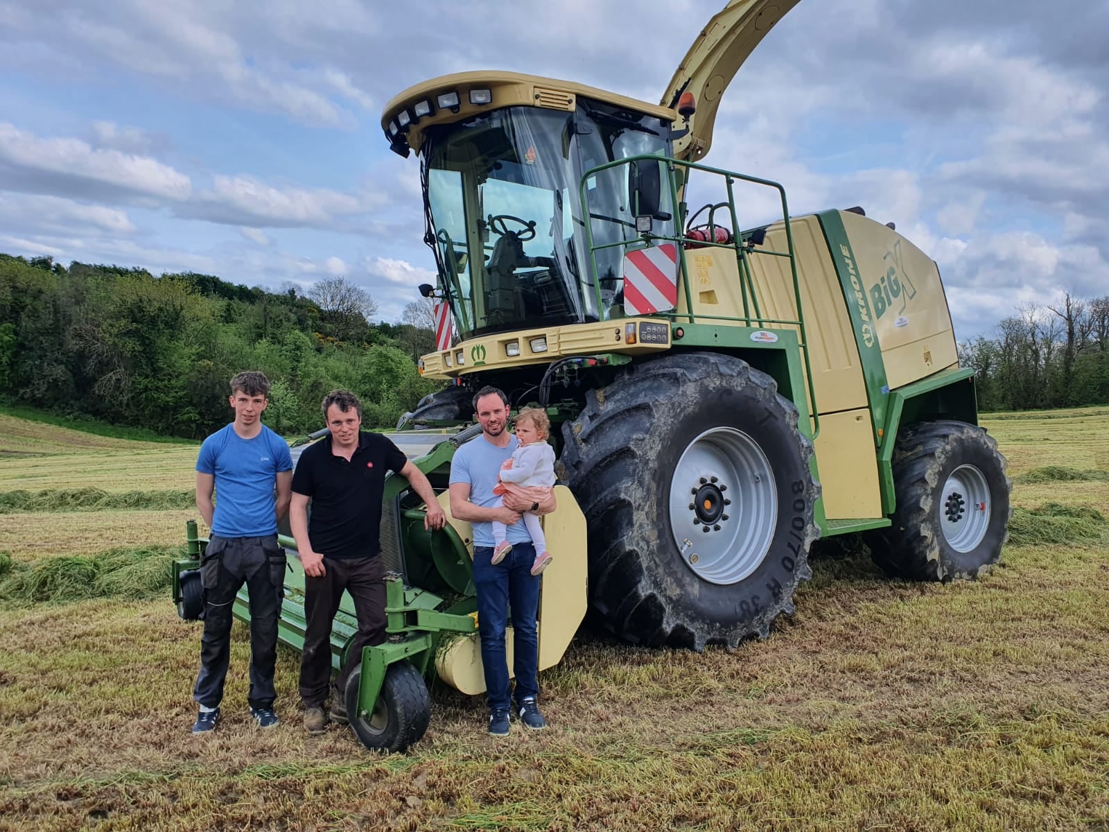 Krone Big X500 zelfrijdende hakselaar 