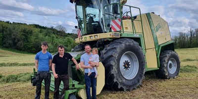 Krone Big X500 self propelled forage harvester