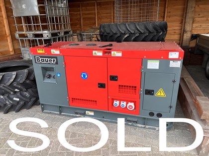 BAUER GFS-16KW aggregaat = SOLD 