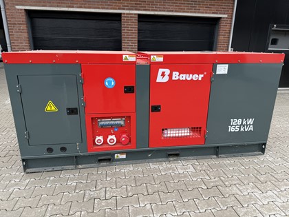 BAUER 165 KVA aggregaat 